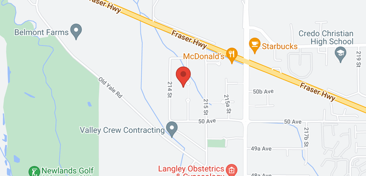 map of 5089 214A STREET
